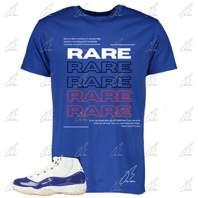 Jordan 11 Rare Air Matching T-Shirt, Definition Sneaker Graphic Tee