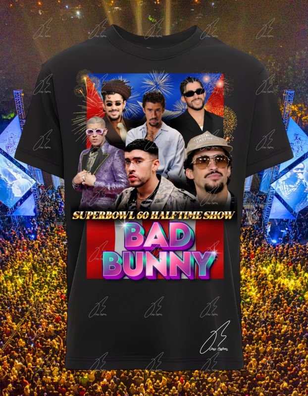 Bad Bunny Superbowl LX Halftime Show Shirts