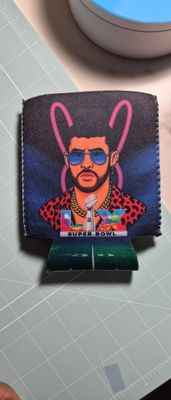 Bad Bunny Superbowl Koozie/Can Sleeve (2 Pack)