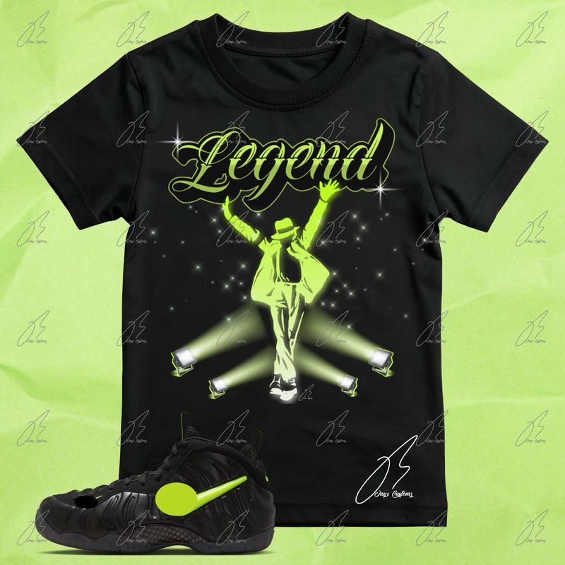 Air Foamposite One Pro Voltage Matching T-Shirt, MJ Sneaker Graphic Tee