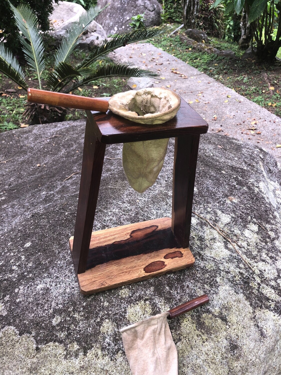 Handmade Hardwood Chorreador