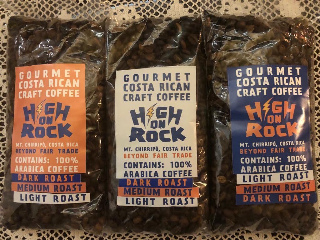 High On Rock Triple Roast Blend Whole Bean 250 gram