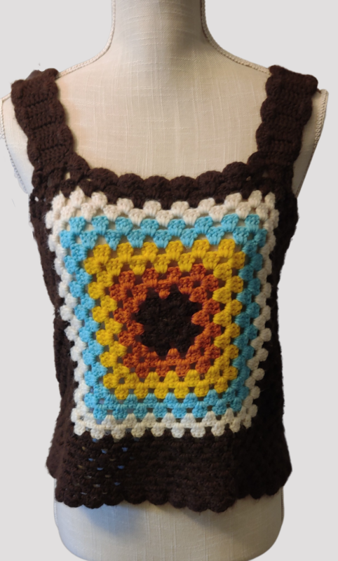 Made to Order Crochet Granny Square Tank Top