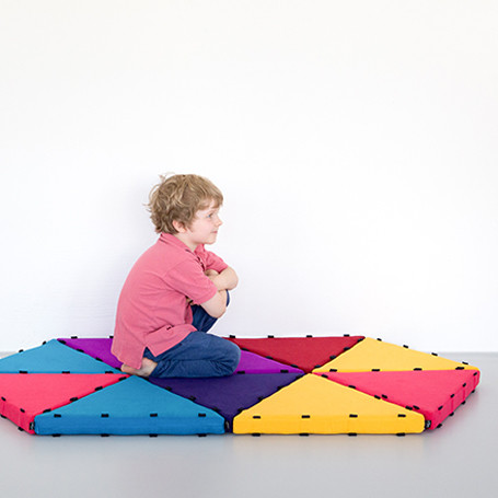 Spielmatten SET TUKLUK TRIANGOLO M Home 7-teilig A Spielmatten SET TUKLUK TRIANGOLO M Home 7-teilig A