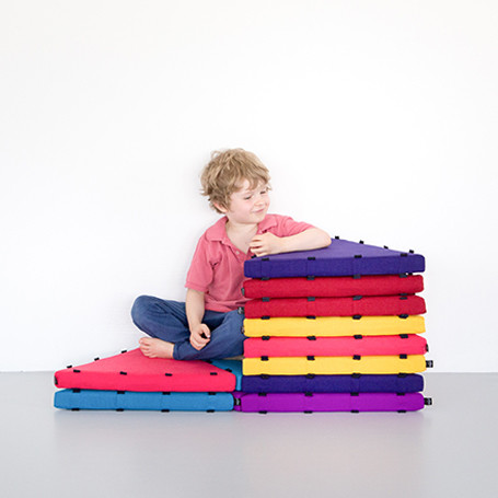 Spielmatten SET TUKLUK TRIANGOLO M Home 6-teilig C Spielmatten SET TUKLUK TRIANGOLO M Home 6-teilig C
