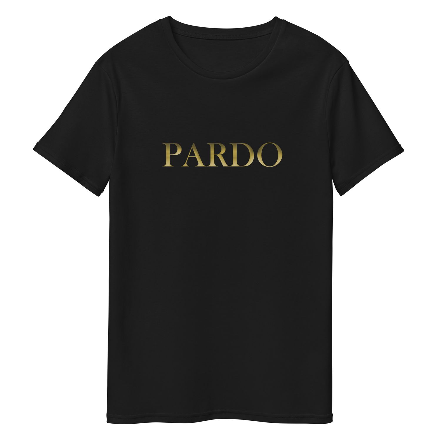 Remera Pardo Negra con Estampado