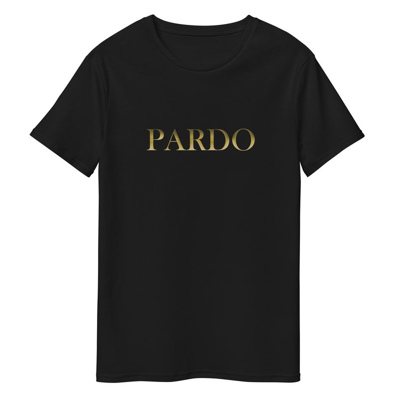 Remera Pardo Negra con Estampado