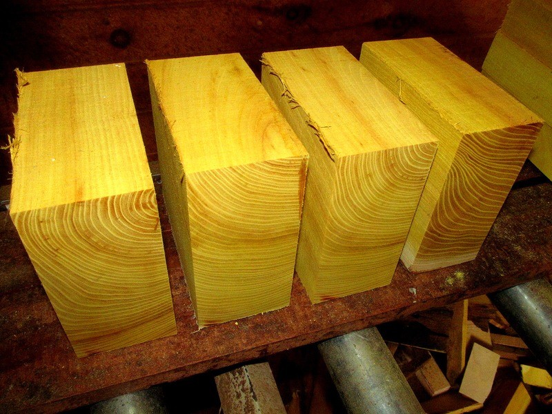 1 OSAGE ORANGE BOWL BLANK 6&quot; X 6&quot; X 3&quot;