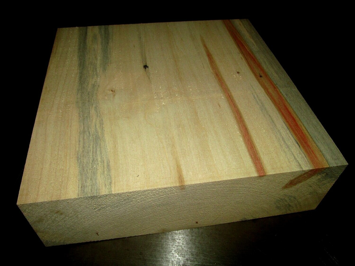 ONE LARGE  BOXELDER BOWL BLANK 12&quot; X 12&quot; X 3&quot;