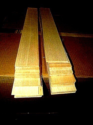 20 Pieces Thin Sanded Balsa  24&quot; x 4&quot; x 3/16&quot;. Lumber wood model R/C