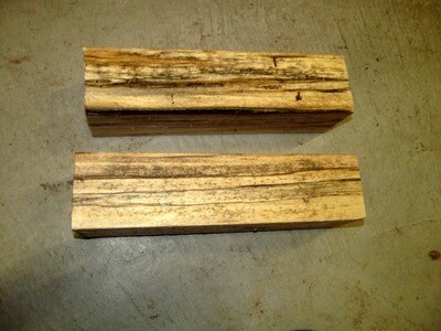 4 HACKBERRY BOWL BLANKS 3&quot; X 3&quot; X 12&quot;