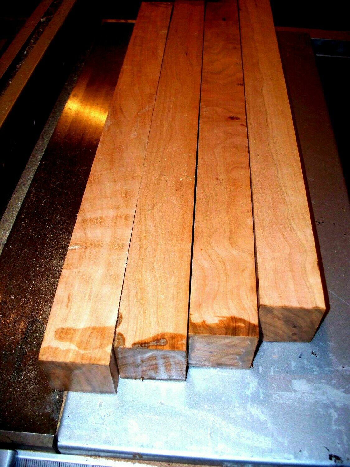 4  BLACK CHERRY  BLANKS 3 x 3 x 12&quot;