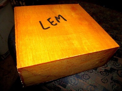 Beautiful Lemonaballi Bowl Blank 12&quot; X 12&quot; X 4&quot;