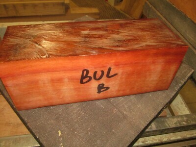 Exotic Bulletwood Wood Blanks 4&quot; X 4&quot; X 11&quot;