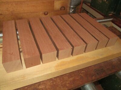 8 KILN DRIED EXOTIC JABOTA (BRAZILIAN CHERRY) 2 X 2 X 11