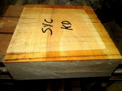 Kiln Dried Sycamore Bowl Blanks 12&quot; X 12&quot; X 3&quot;