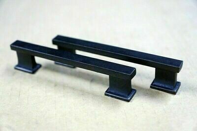 ONE (1) HEAVY DUTY METAL CABINET PULL BLACK 5&quot; LONG QUALITY