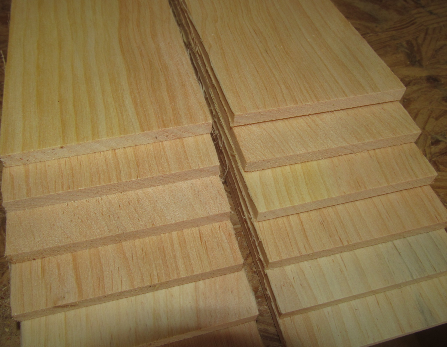 2 BEAUTIFUL KILN DRIED MAPLE KNIFE SCALES ~6 X 2 X 1/2&quot;