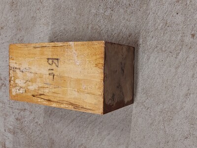 ONE BIRCH TURNING BLOCKS LUMBER LATHE WOOD BLANKS BLOCKS 6 x 6 x 12&#39;&#39;