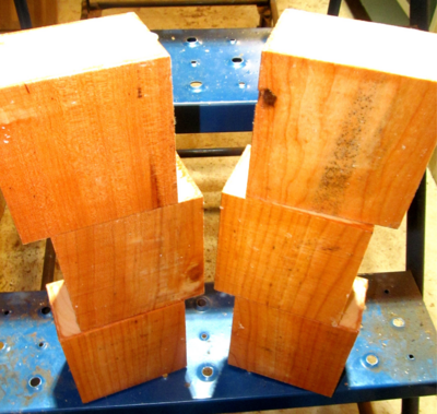 SIXTEEN (16) BEAUTIFUL CHERRY BOWL BLANKS 5&quot; X 5&quot; X 3&quot;