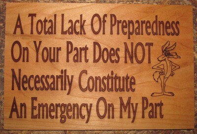 BEAUTIFUL NATURAL CHERRY WOOD SIGN 12&quot; X 8&quot;