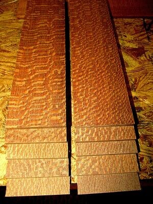 10 Kiln Dried Sanded Leopardwood Thins 12&quot; X 3&quot; X 1/4&quot;