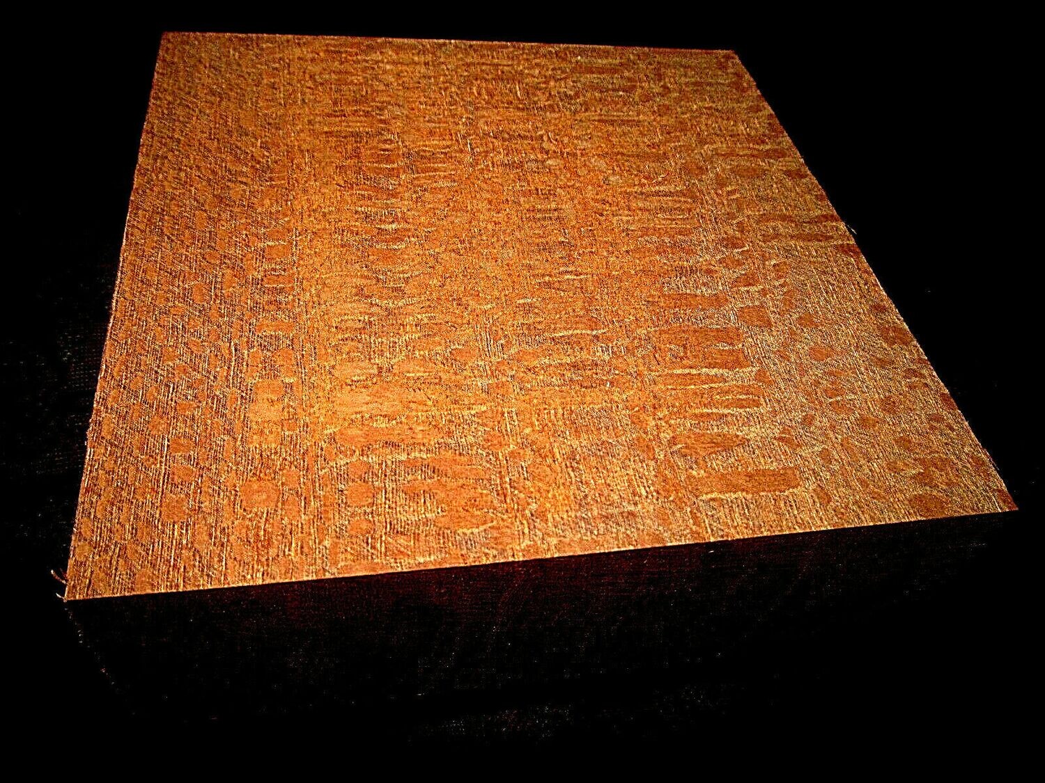 Beautiful Kiln Dried Leopardwood Platter Blank 6&quot; X 6&quot; X 2&quot;