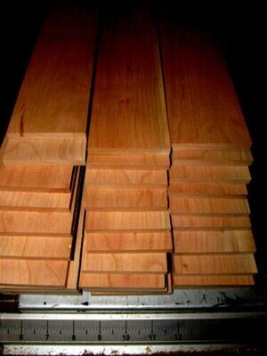 10 PIECES CHERRY 12 X 4 X 1/8&quot;