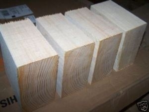 4 SASSAFRAS BOWLS 6 X 6 X 3