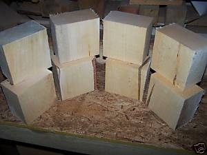 6 MAPLE BOWL BLANKS 5&quot; X 5&quot; X 3&quot;