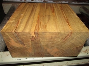 Ambrosia Maple Bowl Blank 8&quot; X 8&quot; X 4&quot;