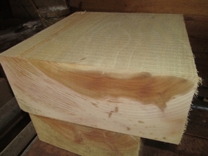 Sycamore Bowl Blanks 7 X 7 X 3&quot;