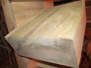 Thick Poplar Salad Bowl 12 X 12 X 5