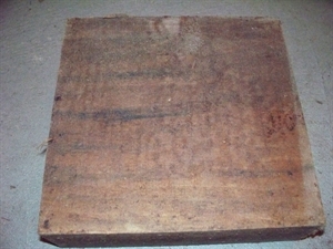 WALNUT BOWL BLANK 10 X 10 X 3