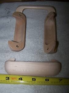 FOUR NEW UNFINISHED MAPLE DRAWER PULLS I