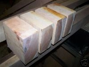 4 KILN DRIED BLACK CHERRY BOWL BLANKS 6&quot; X 6&quot; X 3&quot;