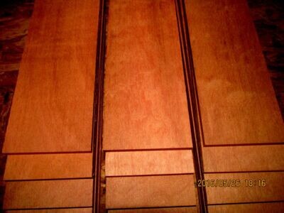 PACKAGES OF BEAUTIFUL KILN DRIED MAKORE THIN LUMBER WOOD