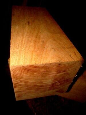 ONE IPE TURNING BLANKS LATHE TURNING WOOD BLOCK 4&quot; X 4&quot; X 12&quot;