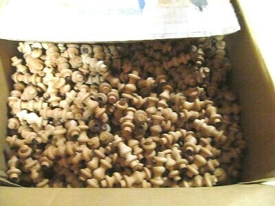 WHOLESALE: NEW UNFINISHED CHERRY SPINDLE 2&quot; LONG WITH 3/8&quot; TENON 100 PIECES O