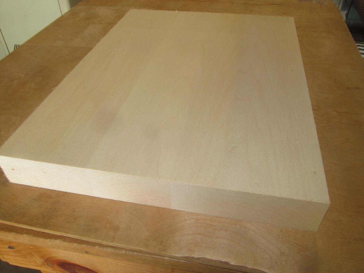 BEAUTIFUL S4S BASSWOOD GUITAR BLANK 19&quot; X 14&quot; X 2&quot;