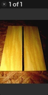 8 Pieces Yellowheart 12&quot; x 4&quot; x 1/4&quot;
