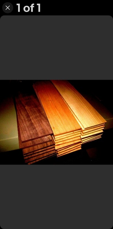 MULTIPAKS KILN DRIED S4S HARD MAPLE, CHERRY &amp; WALNUT CUTTING BOARD BOARDS