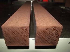 2 Exotic Kiln Dried Wenge Turning Blanks 2&quot; X 2&quot; X 36&quot;