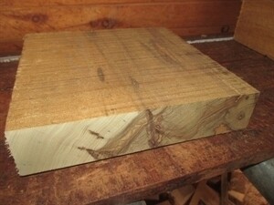 Black Limba Platter Blank 5&quot; X 5&quot; X 2&quot;