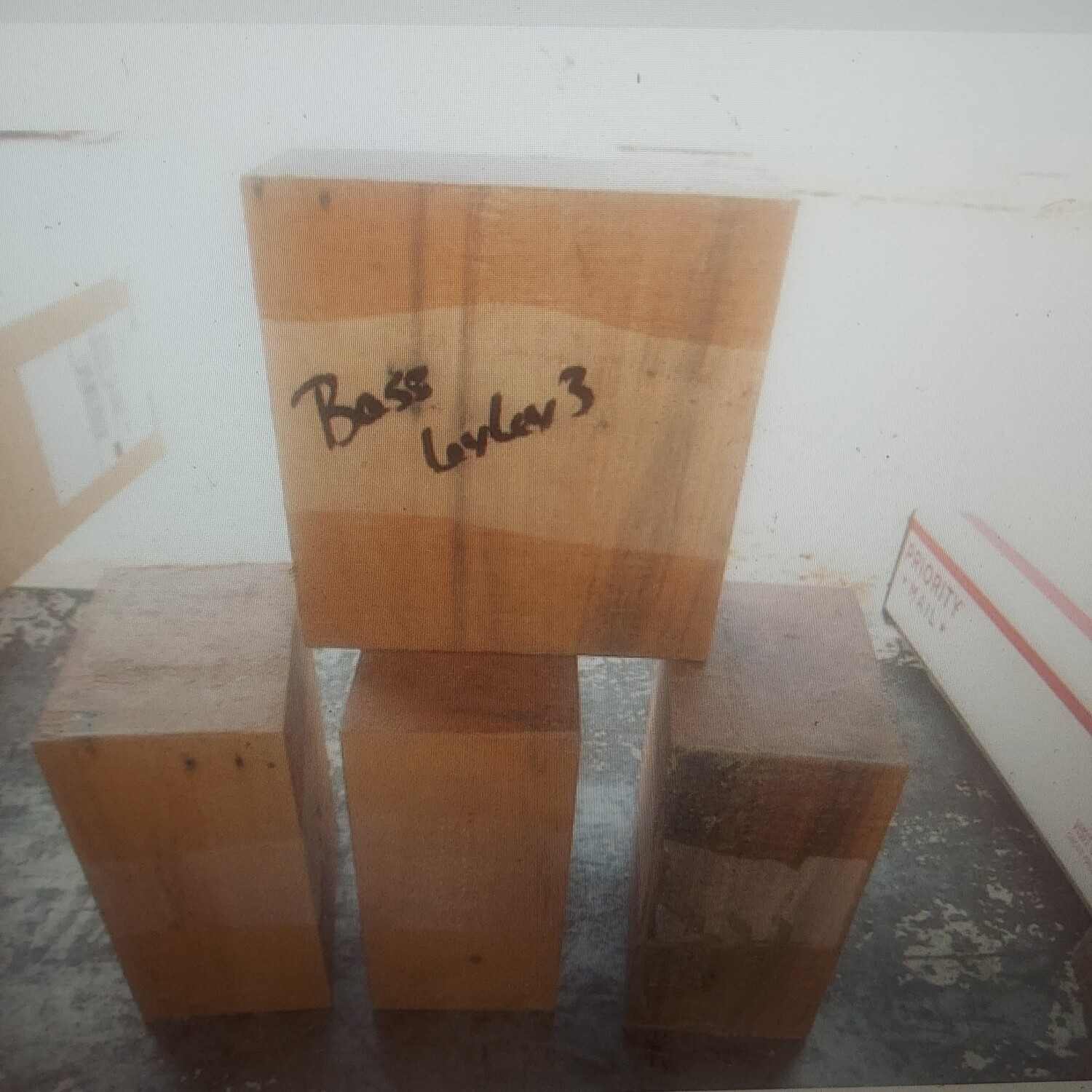 4 KILN DRIED BASSWOOD 6 x 6 x 3