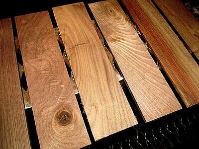 B GRADE: 10 Kiln Dried, Sanded, Walnut Thins 12 X 3 X 1/4&quot;