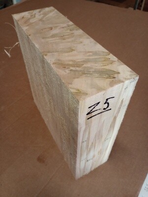 LARGE BEAUTIFUL AMBROSIA MAPLE BOWL BLANK TURNING BLOCK LUMBER 12 X 12 X 4&quot; Z5