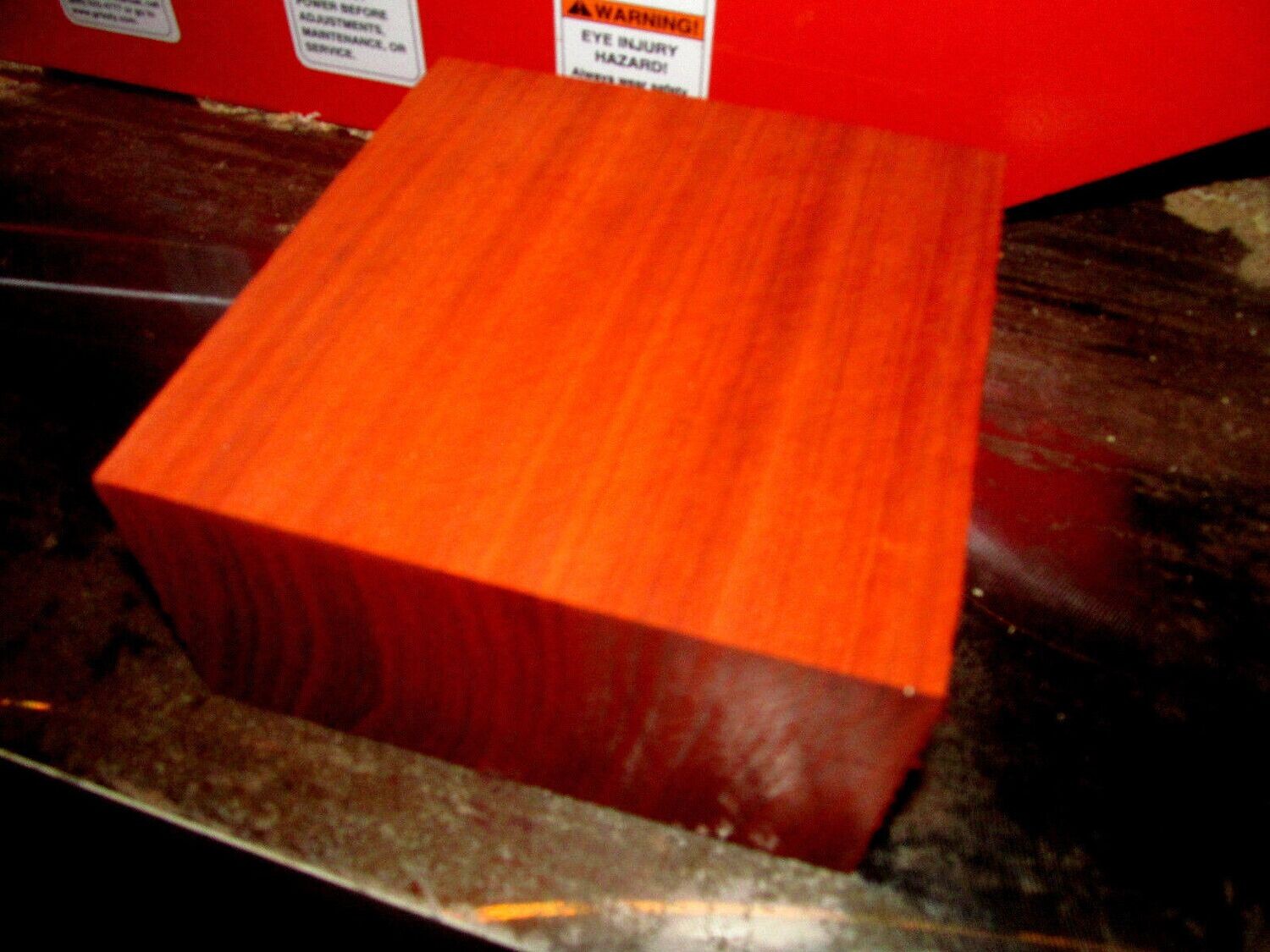 One Exotic Padauk Bowl Blanks 8&quot; X 8&quot; X 3&quot;