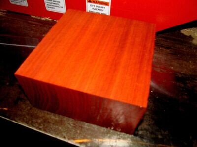 One Exotic Padauk Bowl Blanks 8&quot; X 8&quot; X 3&quot;