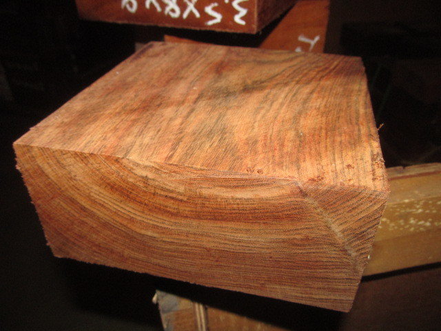 ONE CHE CHEN (CARIBBEAN ROSEWOOD) BOWL BLANKS 6&quot; X 6&quot; X 3&quot;